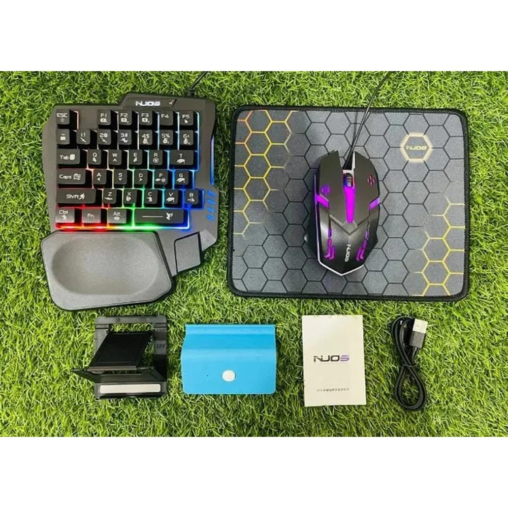 Gaming Wireless Bluetooth 5 In 1 Combo Keyboard And Mouse