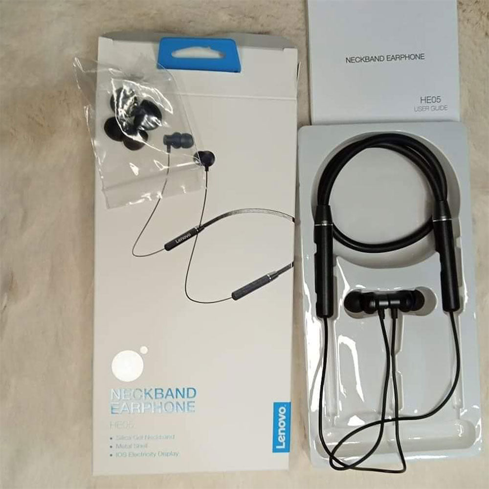 Lenovo HE05 Neckband Original Headphone