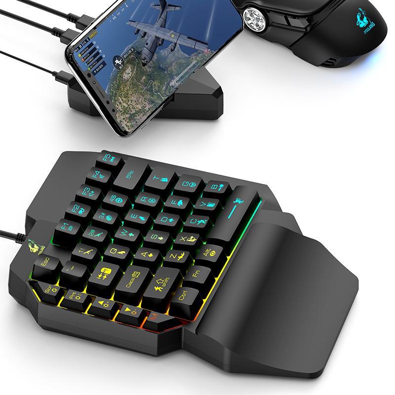 Gaming Wireless Bluetooth 5 In 1 Combo Keyboard And Mouse
