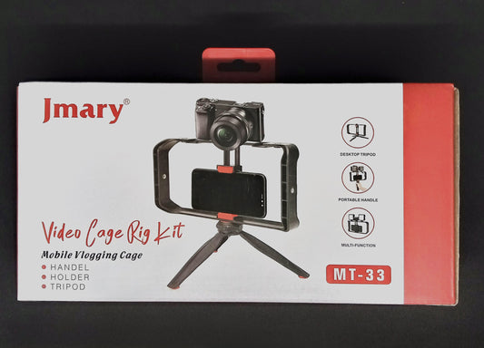 Jmary Mt-33 Video Cage Rig Kit For Vlogging