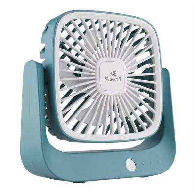 Kisonli F102 Portable Desktop Silence Fan Rechargeable