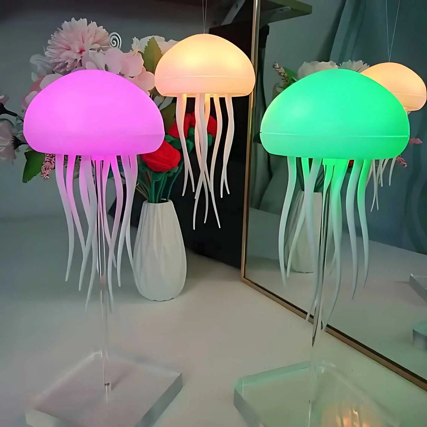 Dancing Jellyfish Mood Light Lamp
