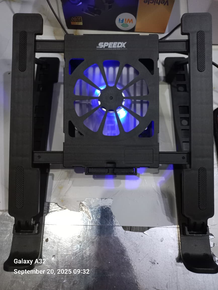 N6 Adjustable High Wind Power And Low Noise Foldable Laptop And Tablet Cooling Fan