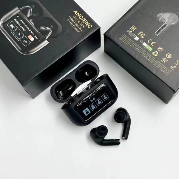 New A9 Pro Apple Airpods Anc enc Zhongkelqnxun Touch Control Bt 5.4 Earbuds