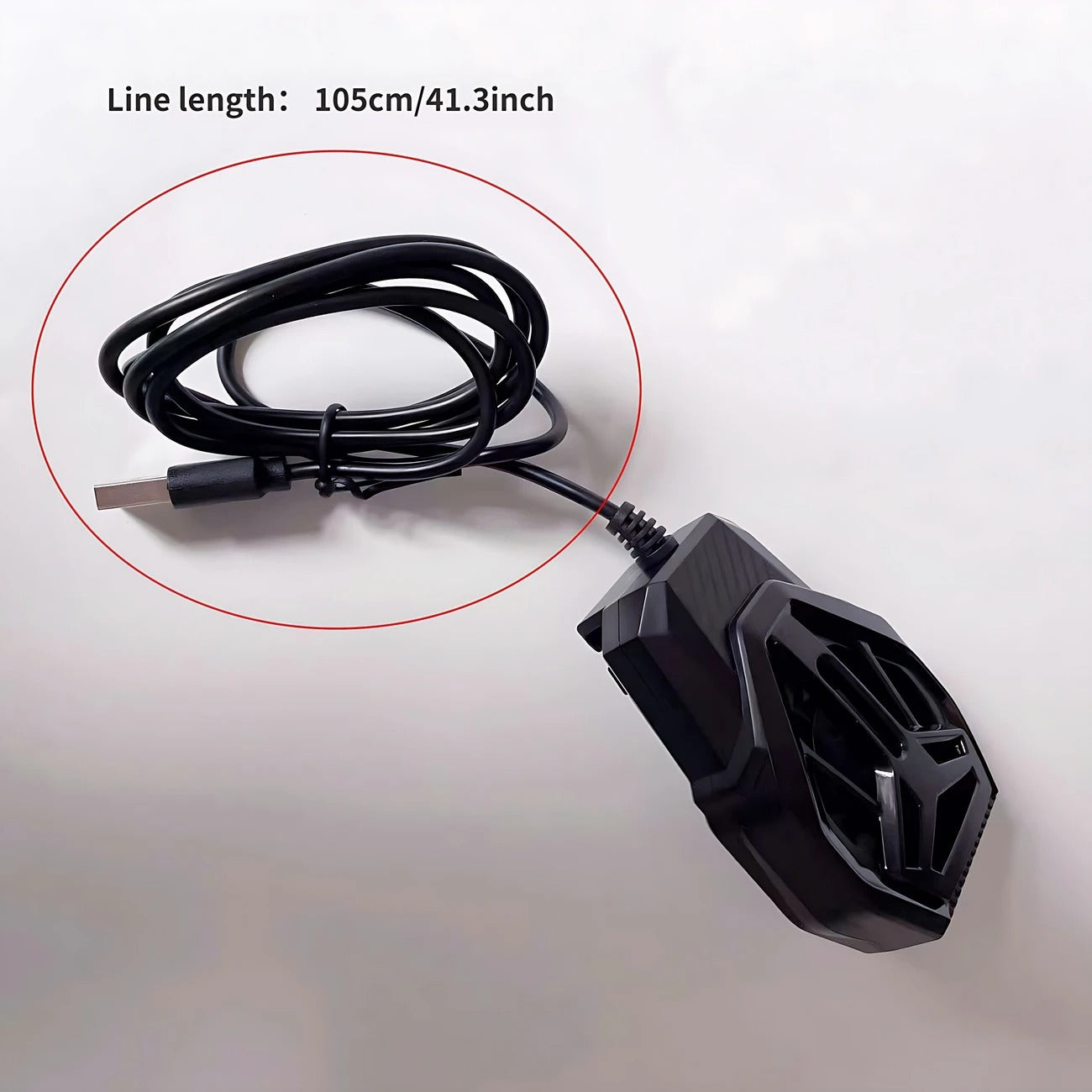 S-72 Portable Mobile Phone Quiet Cooling Fan Heat Diffuser Radiator With Light