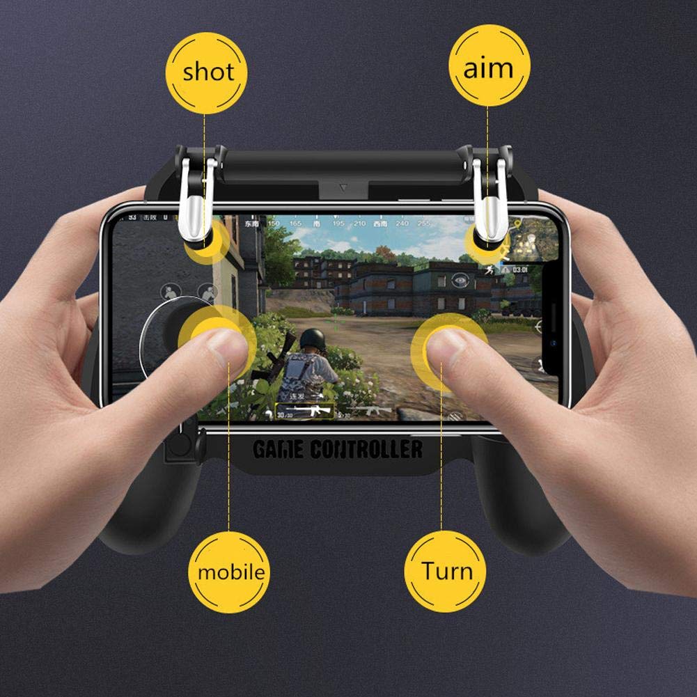 SP+ 2000mAh Power Cooling Fan Gamepad Joystick Hand Grip for Phone PUBG