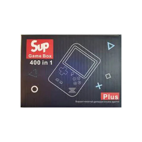 SUP Game Box 400 in 1 Mini Portable Console with 3 inches Large Screen for Ultimate Handheld Gaming