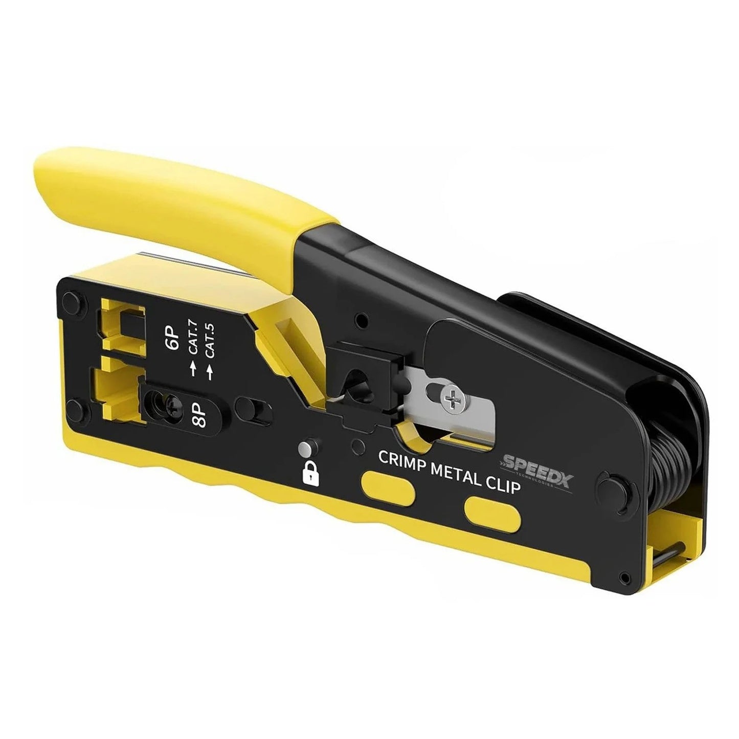 Speed-X HT-718 CAT7 RJ45 Crimping Tool with Cutter