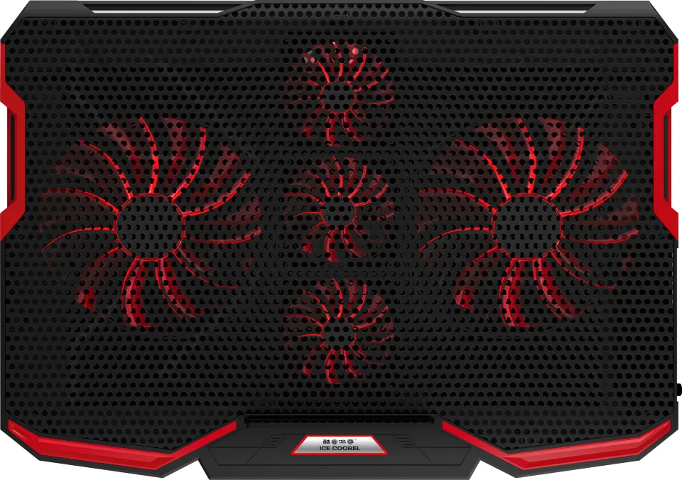 Xtrike Me Fn811 Laptop Cooling Pad 6 Fans 2 Usb Ports