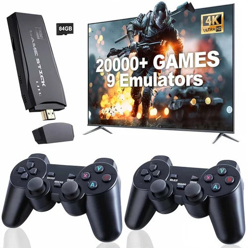M8 HDMI Game Stick Lite Console 2.4G Wireless Controllers 4K Video Game Retro Box