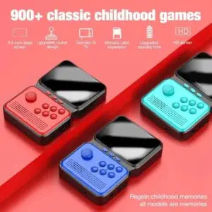 M3 SUP Game Box – 900-in-1 Retro Handheld Console with 3.0” Color LCD, 16-Bit Classic Games for Game