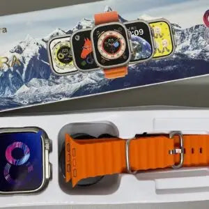 TS8 Ultra Series 8 Smartwatch – Bluetooth Calling, Heart Rate Monitor & Sport Tracking (Orange)