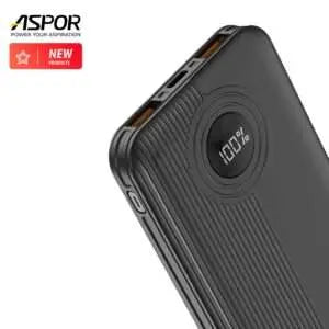 Aspor A320 Power Bank With Display 22.5W PD QC 3.0 10000mAh