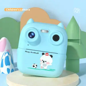 D8s Childrens Time Front-back Rear Hd Digital Thermal Print Camera 1080p 48mp