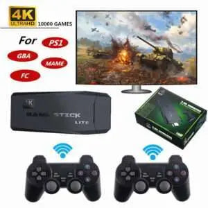 M8 HDMI Game Stick Lite Console 2.4G Wireless Controllers 4K Video Game Retro Box