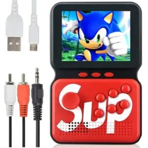 M3 SUP Game Box – 900-in-1 Retro Handheld Console with 3.0” Color LCD, 16-Bit Classic Games for Game